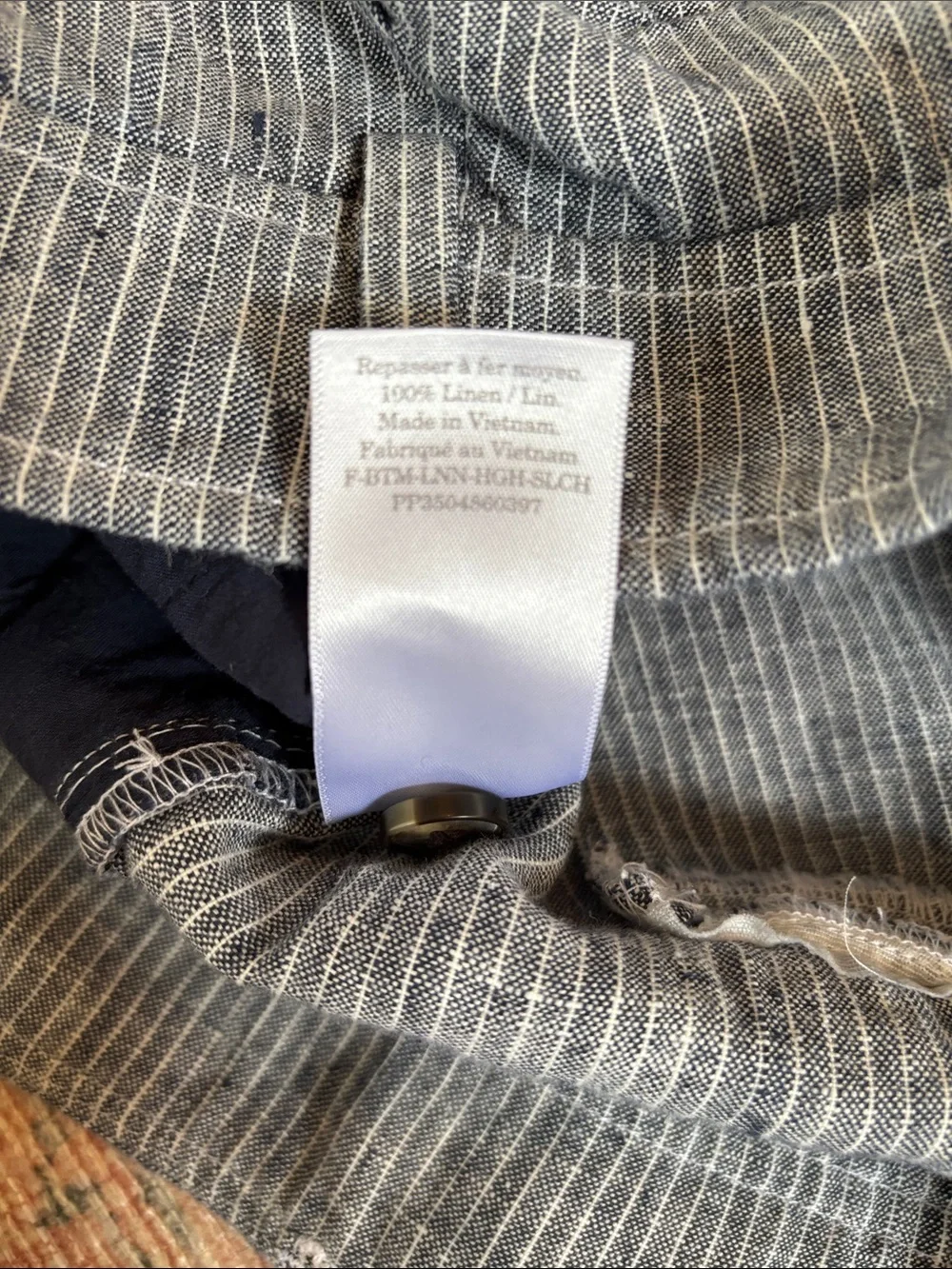 Everlane 100% Linen High Rise Wide-Leg Pants Size 4